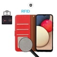 thumbnail image 4 of For Xiaomi 14 Pro KHAZNEH Litchi Texture Leather RFID Phone Case(Red),iPhone 16 Pro, 4 of 6