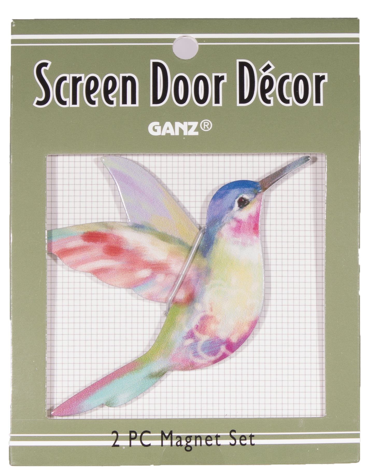 Garden Bird Collection Screen Door Screen Saver (Choose from 4 birds!)