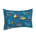thumbnail image 2 of Daiia Transportations with Buildings Bedding Waterproof Pillow Protector Zippered Queen – Bed Bug Proof Pillow Encasement-14"x20", 2 of 9