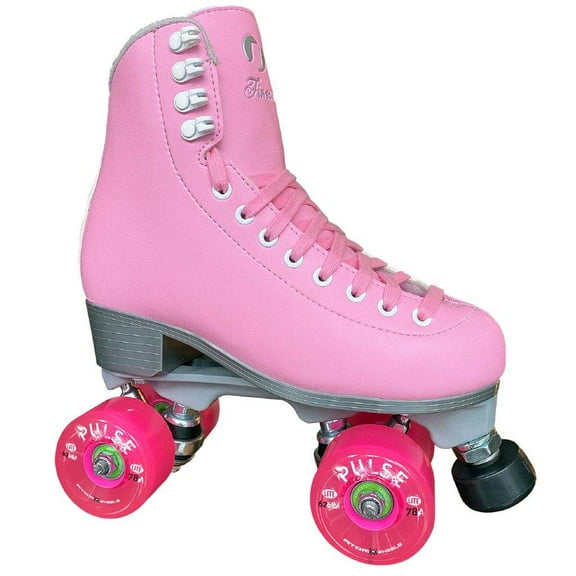 Jackson Outdoor Quad Roller Skates - Finesse Pink(Size 4, Adult)