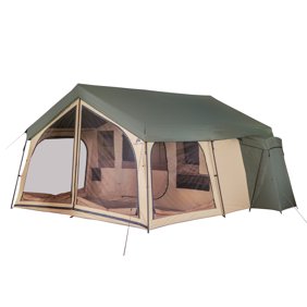 Timber Ridge 8 Man Log Cabin Tent Walmart Com