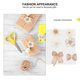 thumbnail image 5 of ADDHAT 18Ud Flores De Lino Y Lazo Para Decorar Ropa Accesorios Artesanales Resistentes, 5 of 6