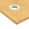 thumbnail image 2 of vidaXL Desk Top 100x50x1.5 cm Bamboo, 2 of 3