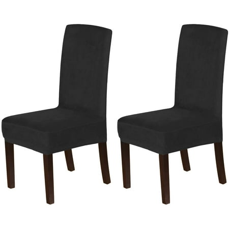 Velvet Dining Chair Covers Stretch, Velvet Dining Room Chair Slipcovers