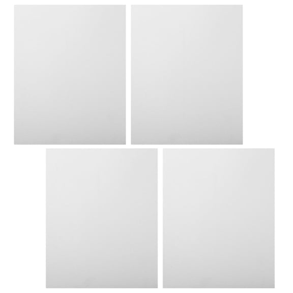 4 Pcs Aluminum Plate Sign Metal Signs Sublimation Blank Sublimation Metal Blanks Poster Sublimation Photo Blanks
