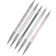 thumbnail image 1 of 5pcs Nail Brush | Double-ended Nail Art Finishing Tool Set | Nail Pen Drawing Nail Brush, 1 of 5