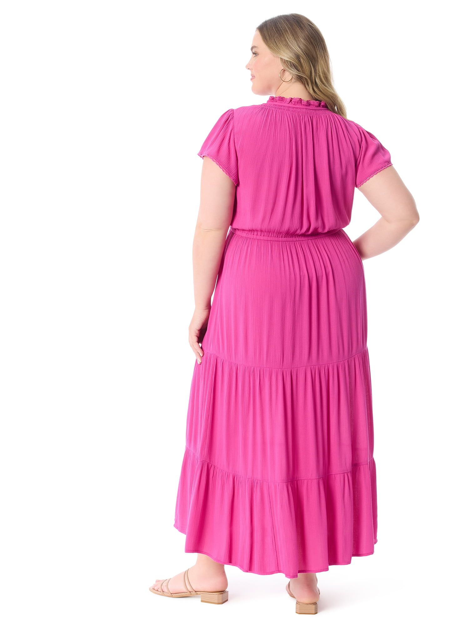Jessica Simpson Women's and Women's Plus Lexie Maxi Dress, Sizes XS-5X