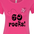 thumbnail image 4 of Inktastic 60th Birthday 60 Rocks Women's T-Shirt, 4 of 5