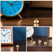 ETHZZLE 20Pcs Copper Clock Second Pointer Caps for Quartz Wall Clocks Easy to Install Repair Kit