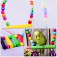 thumbnail image 2 of FRCOLOR Pet Toy 5PCS Parrot Bite Toy Set Pet Toy Creative Bird Chewing Toy Bird Plaything Set,7.87"X3.94"X1.57", 2 of 4