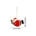 thumbnail image 3 of Eolstice Christmas Tree Ornaments, Mini Xmas Hanging Decorations Set, Cute Holiday Tree Decoration for Window Wreath, Indoor Home Party Ornament Decor, 3 of 6