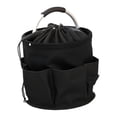 thumbnail image 4 of Cesta de picnic plegable de tela Oxford con bolsillos, organizador de herramientas, bolsa de herramientas de jardín para parques temáticos, camping y Negro, 4 of 8