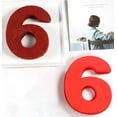 thumbnail image 3 of 10 Inch 3D Large Silicone Digital Cake Mold, DIY Baking Cake Mold Figures (4), 3 of 5