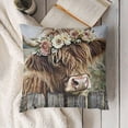 thumbnail image 3 of YINGXI Throw Pillow Cover Decor Country Farmhouse for Gifts and Home Decor Throw Pillow Cover Farmhouse Throw Pillow Cover 22x22in, 3 of 5