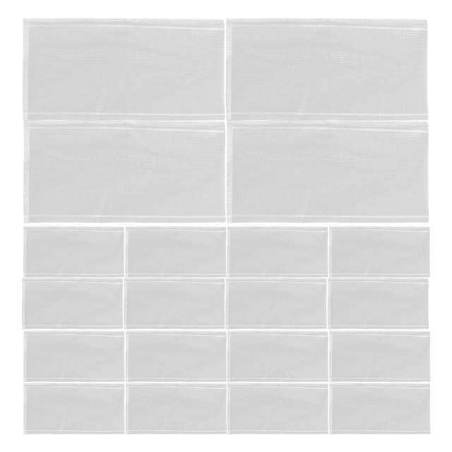 Bolsa de malla de PVA soluble en agua para pesca de carpas, 100 unidades, para cebo sólido, 6 x 12 cm