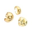 thumbnail image 4 of Conjunto de 3 anillos abiertos de mujer moda geométrica elegante apilables oro, 4 of 8