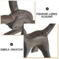 thumbnail image 3 of WEUVEB Escultura De De Hierro Forjado Marrón Para Adornar Hogar Oficina O Cafetería, 3 of 8