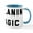 White/Blue Inside, variant on CafePress - Melanin Magic - 11 oz Ceramic Mug - Novelty Coffee Tea Cup