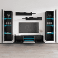 thumbnail image 4 of Fly AB2 33TV Wall Mounted Floating Modern Entertainment Center, 4 of 5
