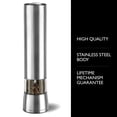 thumbnail image 2 of Molinillo de pimienta eléctrico Cole & Mason Hampstead Stainless, 2 of 7
