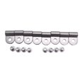 thumbnail image 3 of Colaxi 16 Pieces Brake Line Clip Set 3/16" High Reliability Auto Accessory Polished, 3 of 8