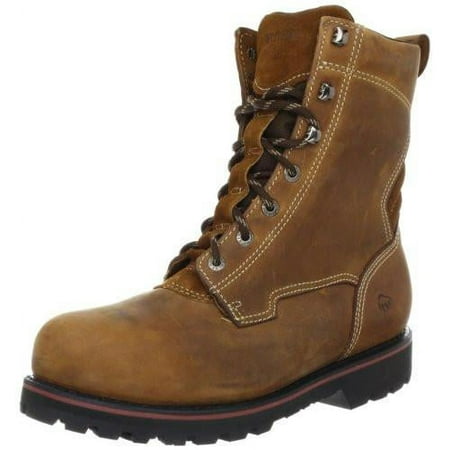 

Wolverine Men s Malone 8 Waterproof Steel Toe Work Boots Brown