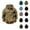 Khaki, variant on Dovford Tactical Hoodies for Men Quater-Zip Pullover Vintage Sweatshirt Casual Long Sleeve Cargo Hoodies with Pocket