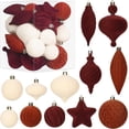 thumbnail image 2 of Christmas Green Flocking Christmas Ball Decoration Pendant Christmas Tree Decorations Red And Orange Mixed Suit Alien, 2 of 3