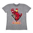 thumbnail image 1 of Playera Para Niño Marvel Avengers Cuello Redondo Manga Corta Talla 10 Gris Jaspe, 1 of 2