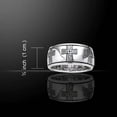 thumbnail image 2 of Celtic Cross Spinner Ring 925 Sterling Silver Religious Fine Spiritual Jewelry, 2 of 3