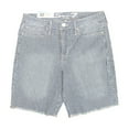 thumbnail image 2 of Seven7 Women's Stretch 9" Inseam Bermuda Short, Fray Hem (Revitalist, 14), 2 of 2