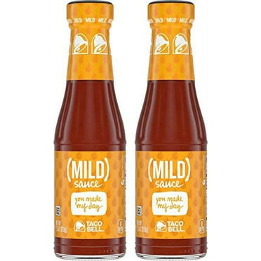 Taco Bell Mild Sauce 7.5 Oz. Bottle (Pack Of Two)