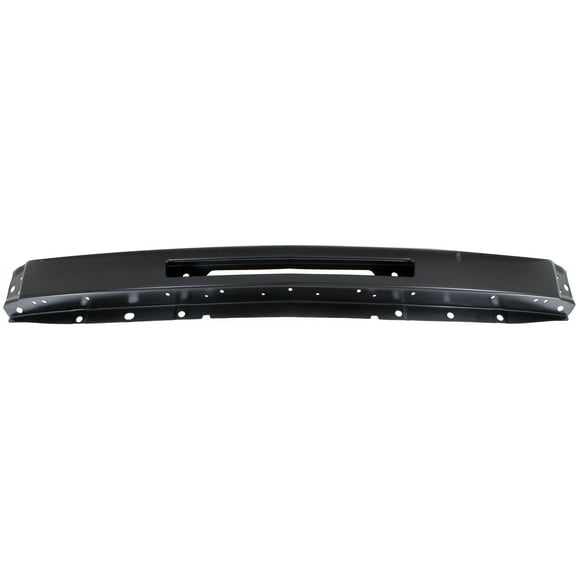 Bumper Compatible with CHEVROLET SILVERADO 1500 2009-2013 / SILVERADO 2500/3500 2007-2010 Black Impact Bar