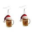 thumbnail image 4 of Segolike 6xChristmas Earrings Christmas Costume Accessories Gift for Club Proms Holiday, 4 of 8