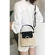 thumbnail image 3 of Bolsa cruzada para mujer, bolsa de playa de paja, bolsa de mano, bolsa de viaje, bonita bolsa de noche 2023, Negro -, Talla unica, 3 of 3