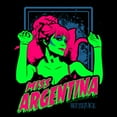 thumbnail image 2 of Junior's Beetlejuice Neon Miss Argentina  Graphic T-Shirt, 2 of 4