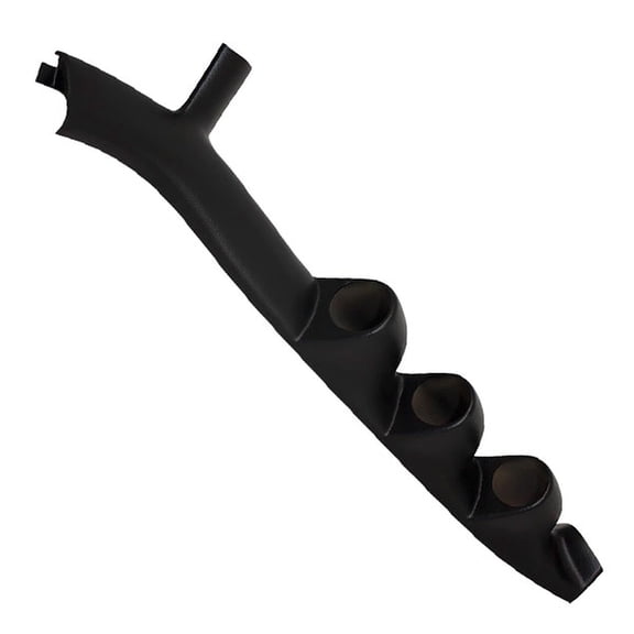 GlowShift | Black Triple Gauge Pillar Pod for 3rd Generation 1987-1993 Ford Mustang