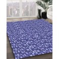 thumbnail image 2 of Ahgly Company Indoor Rectangle Patterned Sky Blue Dress Blue Area Rugs, 3' x 5', 2 of 6