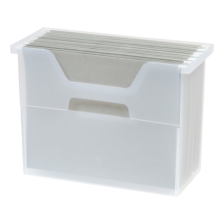 plastic file boxes with handles