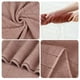 thumbnail image 4 of Uego de Toallas de Bano 2 Pack Grandes para Cuerpo Toalla De Baño 100% Algodón Ultra Suaves Adecuado para Natación Playa y SPA(Rojo+Gris), 4 of 7