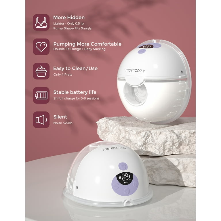 Momcozy M5 Portable Wireless Electronic Breastfeeding Milk
