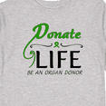 thumbnail image 4 of Inktastic Donate Life-Be an Organ Donor Boys or Girls Long Sleeve Toddler T-Shirt, 4 of 5