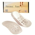 thumbnail image 2 of Natural Foot Orthotics Arch Support Insole for High Arches - Made with Semi-Rigid Material Plantar Fasciitis Relief Arch Support Shoe Inserts Made in USA Podiatrist Approved Original Stabilizer, 2 of 4
