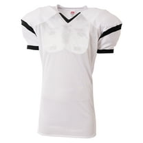 A4 Rollout Football Jersey For Men in White/Black | N4265