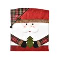 thumbnail image 3 of Christmas Chair Back Cover Xmas Indoor Decoration Easily Install Chair Protector Santa, 3 of 9