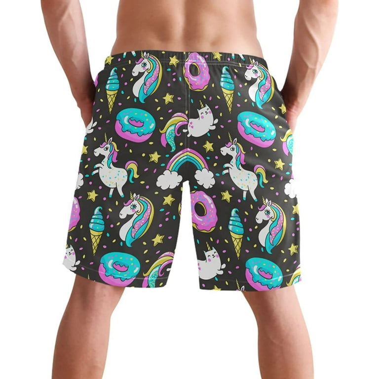 Unicorn shop board shorts