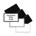 thumbnail image 4 of C-Line Slap 'N Go Magnetic Holders, Side Load, 4-1/4 x 2-1/2, White, Pack 10, 4 of 5