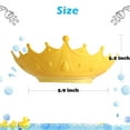 thumbnail image 5 of Adjustable Baby Shower Cap and Sun Hat - Soft Shampoo Guard for Toddlers - Protect Eyes & Ears (Yellow), 5 of 7
