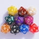thumbnail image 2 of Juego de dados poliédricos, 10 piezas, D20, 22 mm, para juegos de mesa DND RPG MTG, 2 of 5