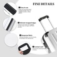 thumbnail image 3 of Sikiie Vintage Moon with Plants and Fox Luggage Handle Wraps for Suitcases Travel Accessories(2 Pack), 3 of 9